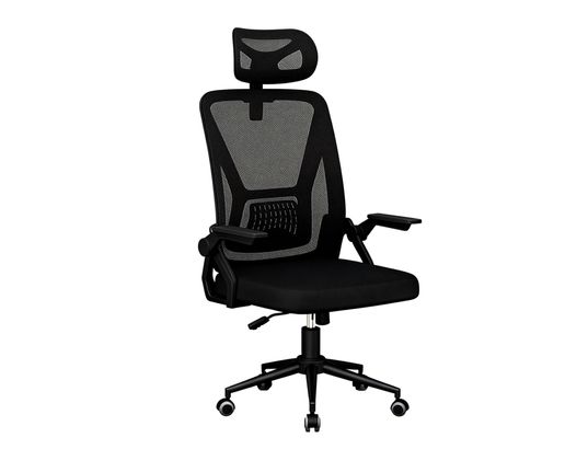 RATTANTREE - Fauteuil de bureau Chaise de bureau ergonomique réglable mesh noir