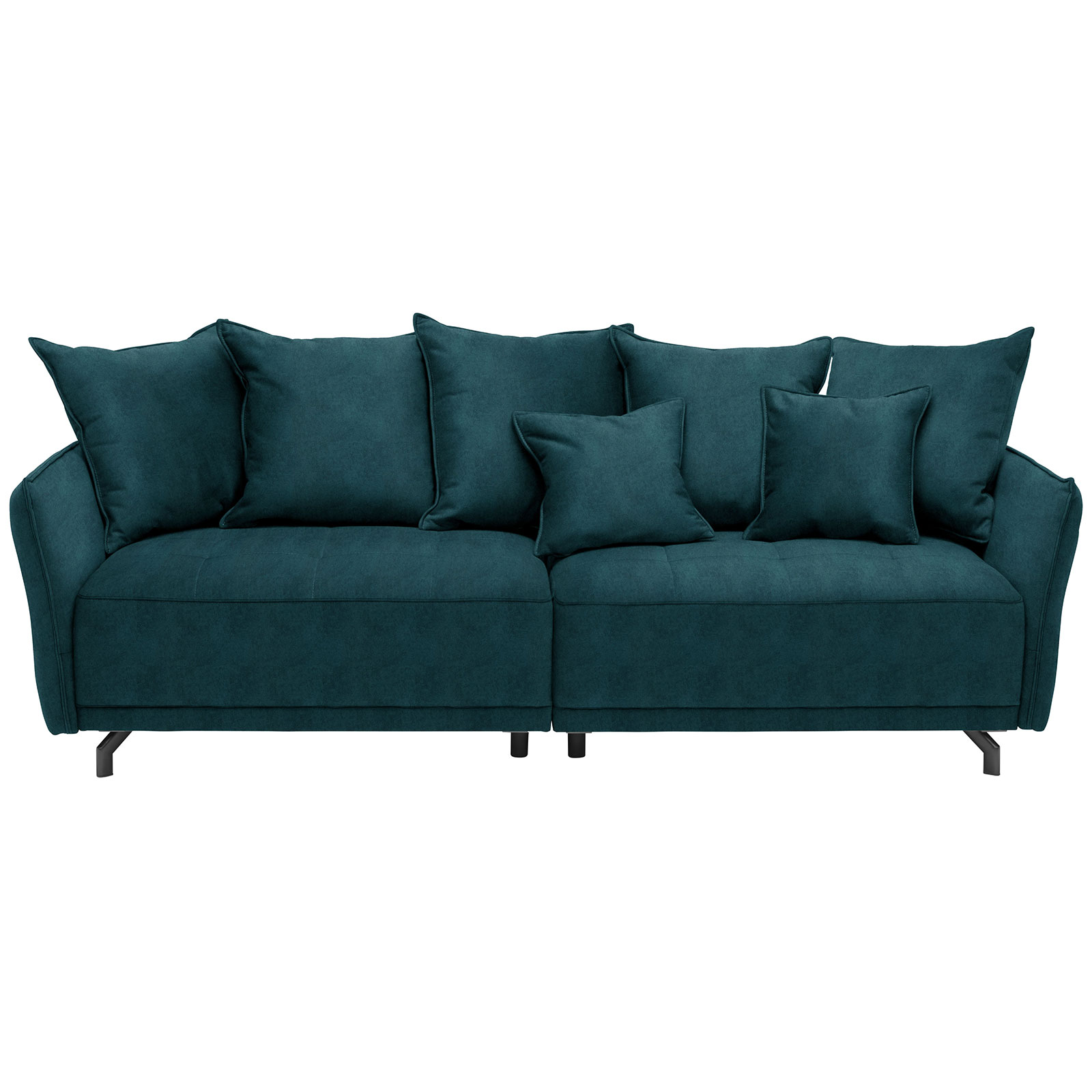 Big Sofa - petrol - Samt