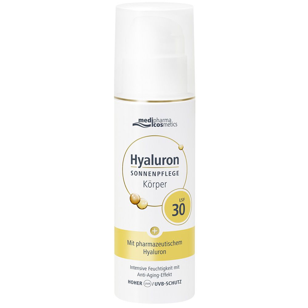 medipharma cosmetics Hyaluron Sonnenpflege Körper LSF 30