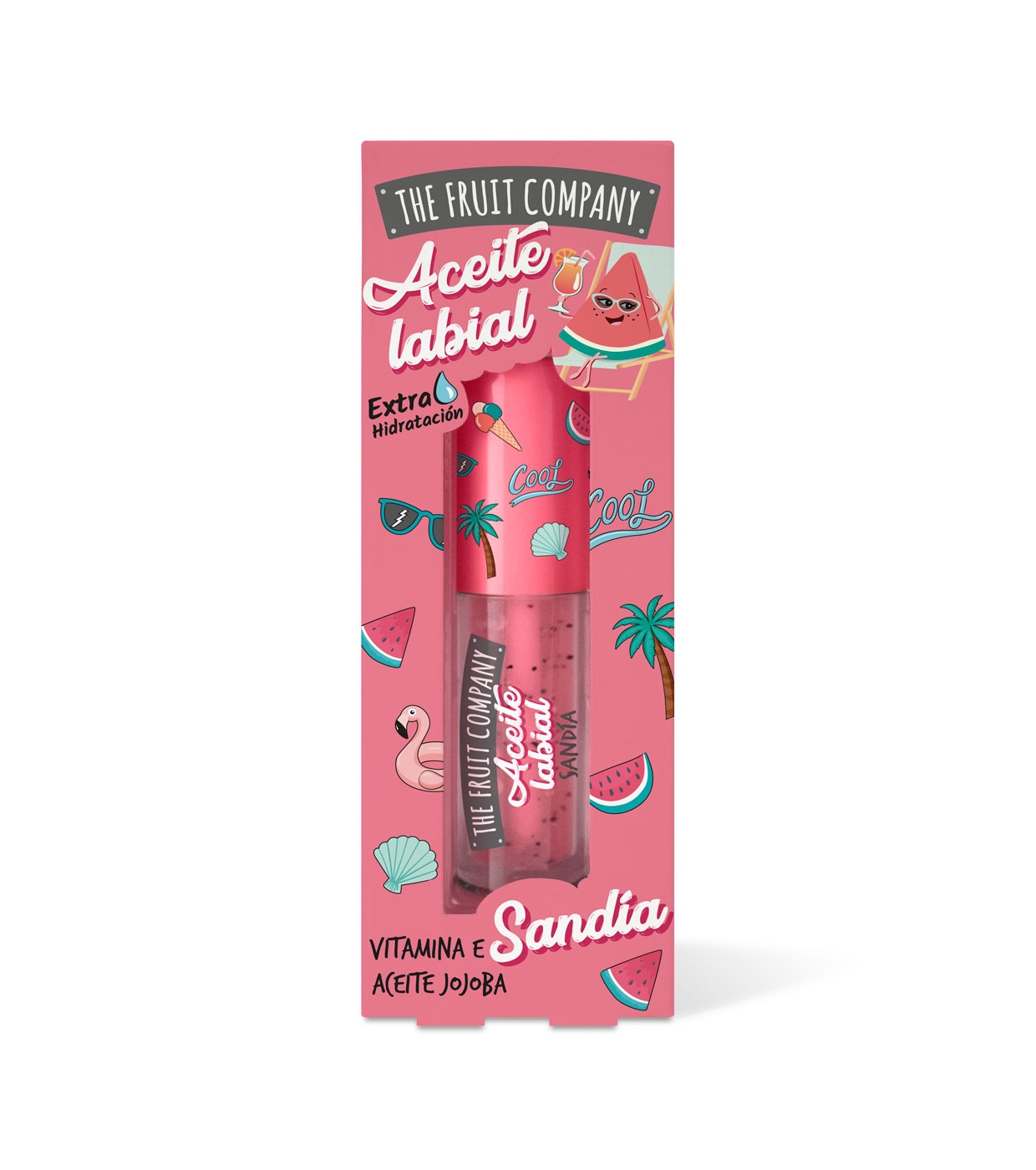 The Fruit Company - Óleo labial - Melancia