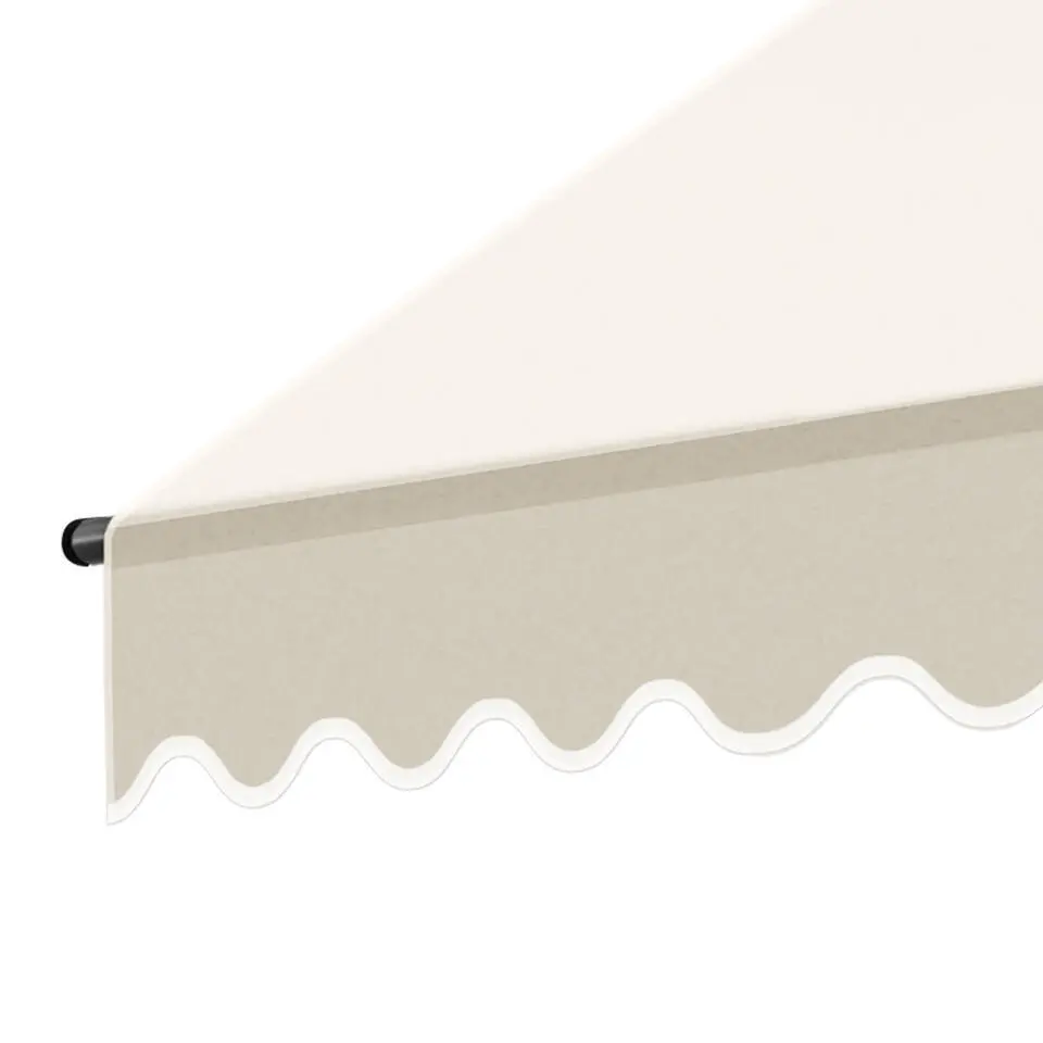 tectake Klemluifel met zwengel, in hoogte verstelbaar, Beige