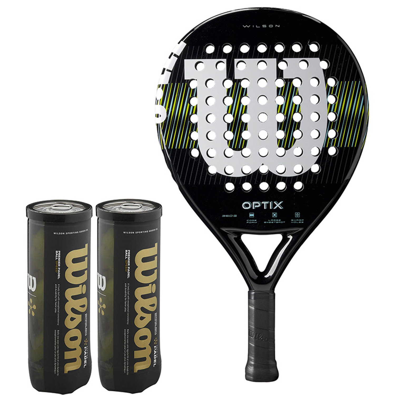 Wilson Racket + Balls Pack 18