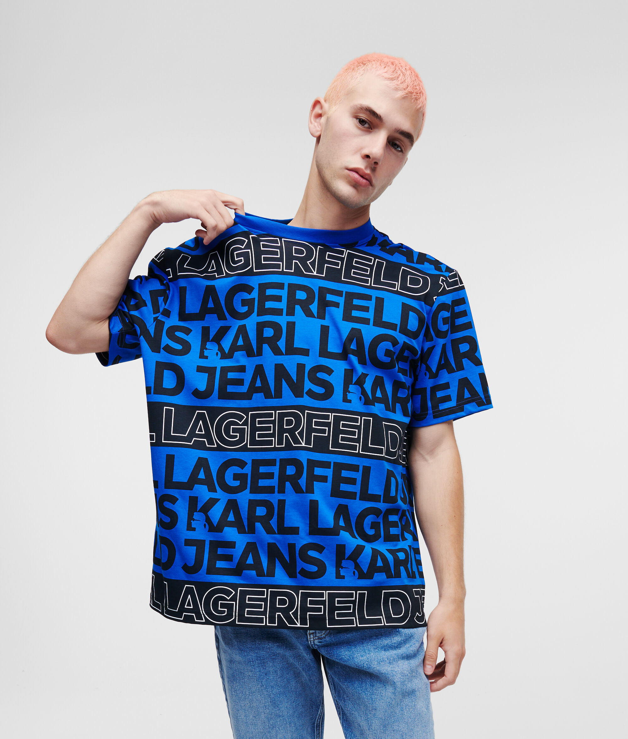 T-SHIRT LOGO KLJ FAÇON ALL-OVER