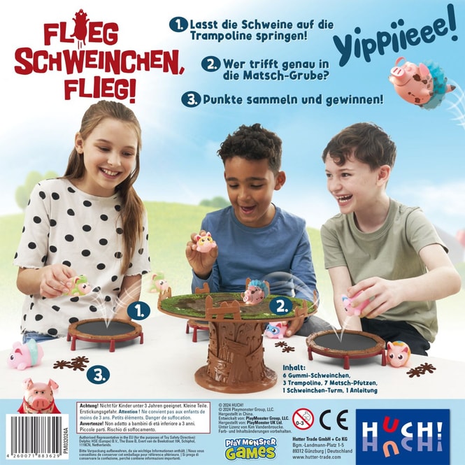 Flieg Schweinchen, flieg! - Lass sie fliegen