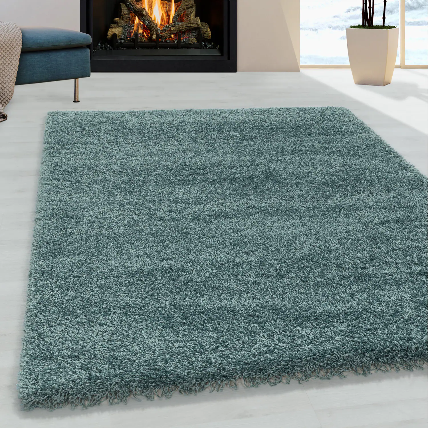 Wunderschöne Shaggy Hochflor Langflor 30mm Shaggy Teppich in Verschiedene Farben