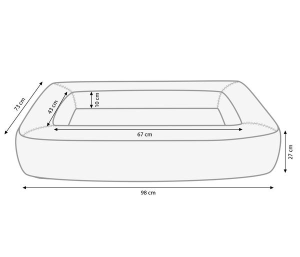 Dehner Lieblinge Kuschelbett Alaska,