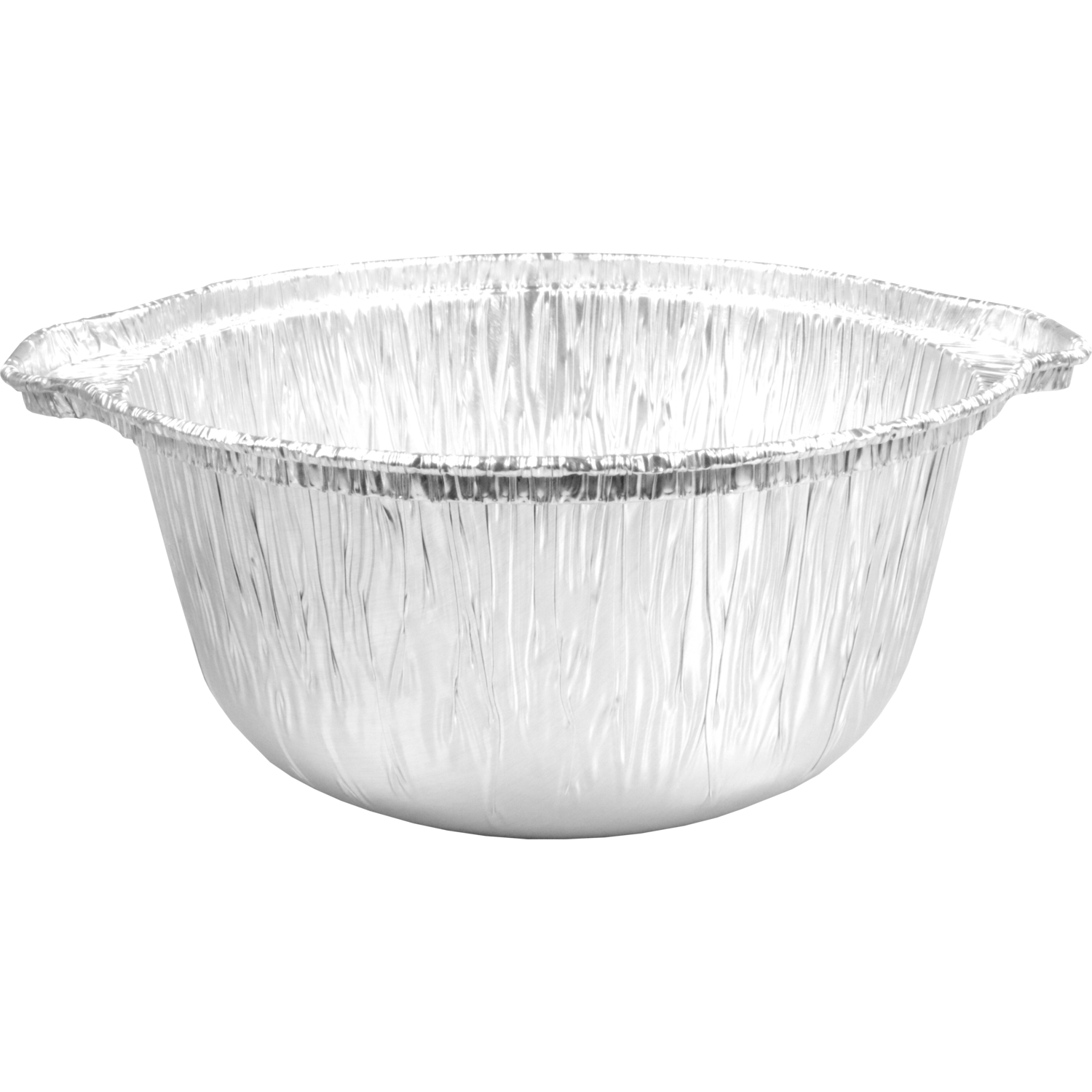 Mosselpan, met deksel, Ø250x100mm, aluminium, zilver