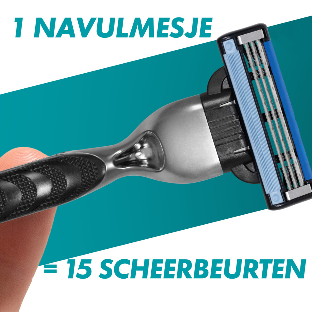 Gillette Scheermesjes Mach3 5 stuks