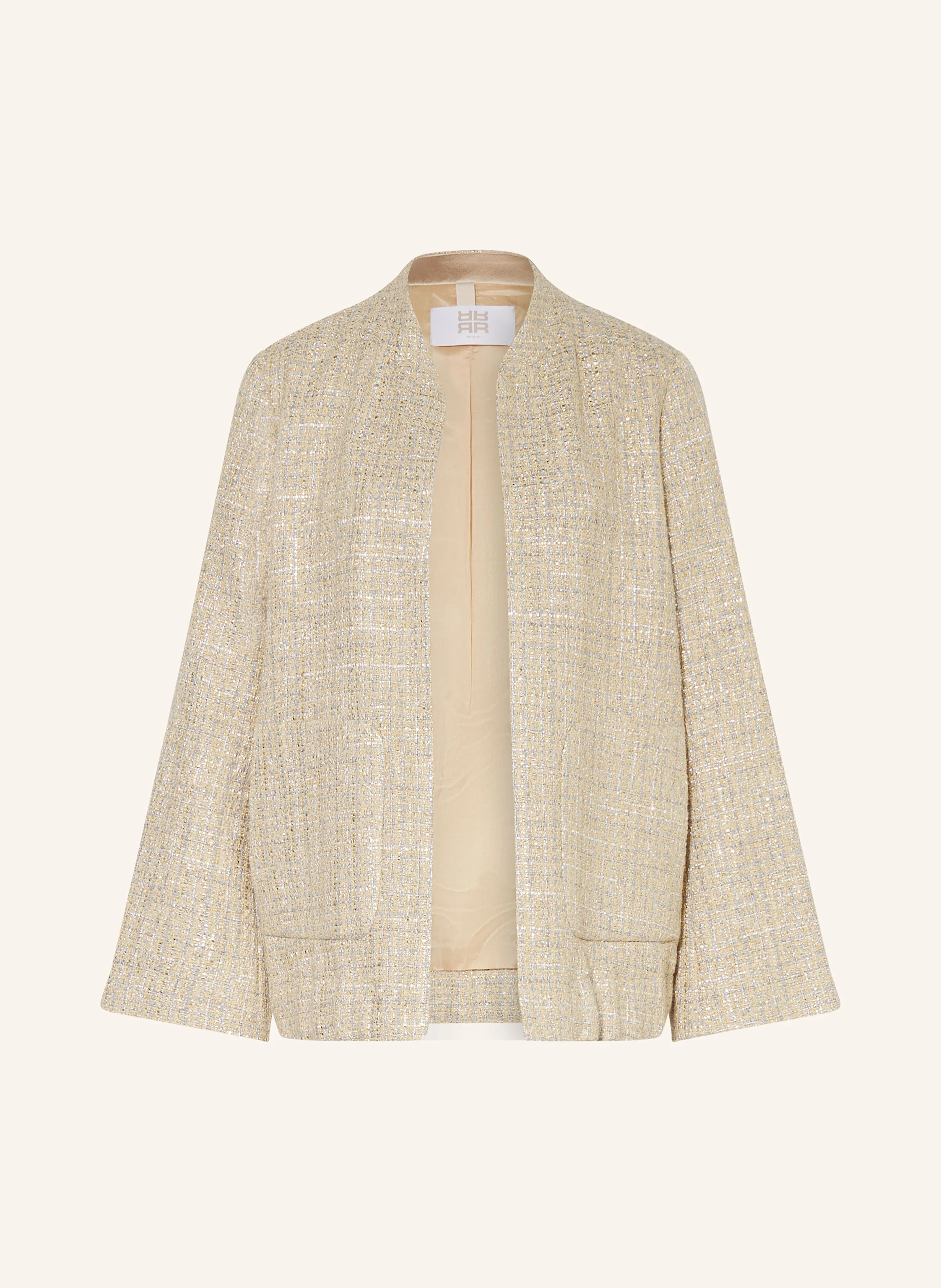 RIANI Tweed-Blazer mit Glitzergarn