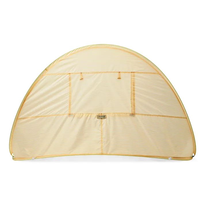 Liewood Tente de plage pop up Cassie | Stripe Yellow mellow/Creme  de la creme