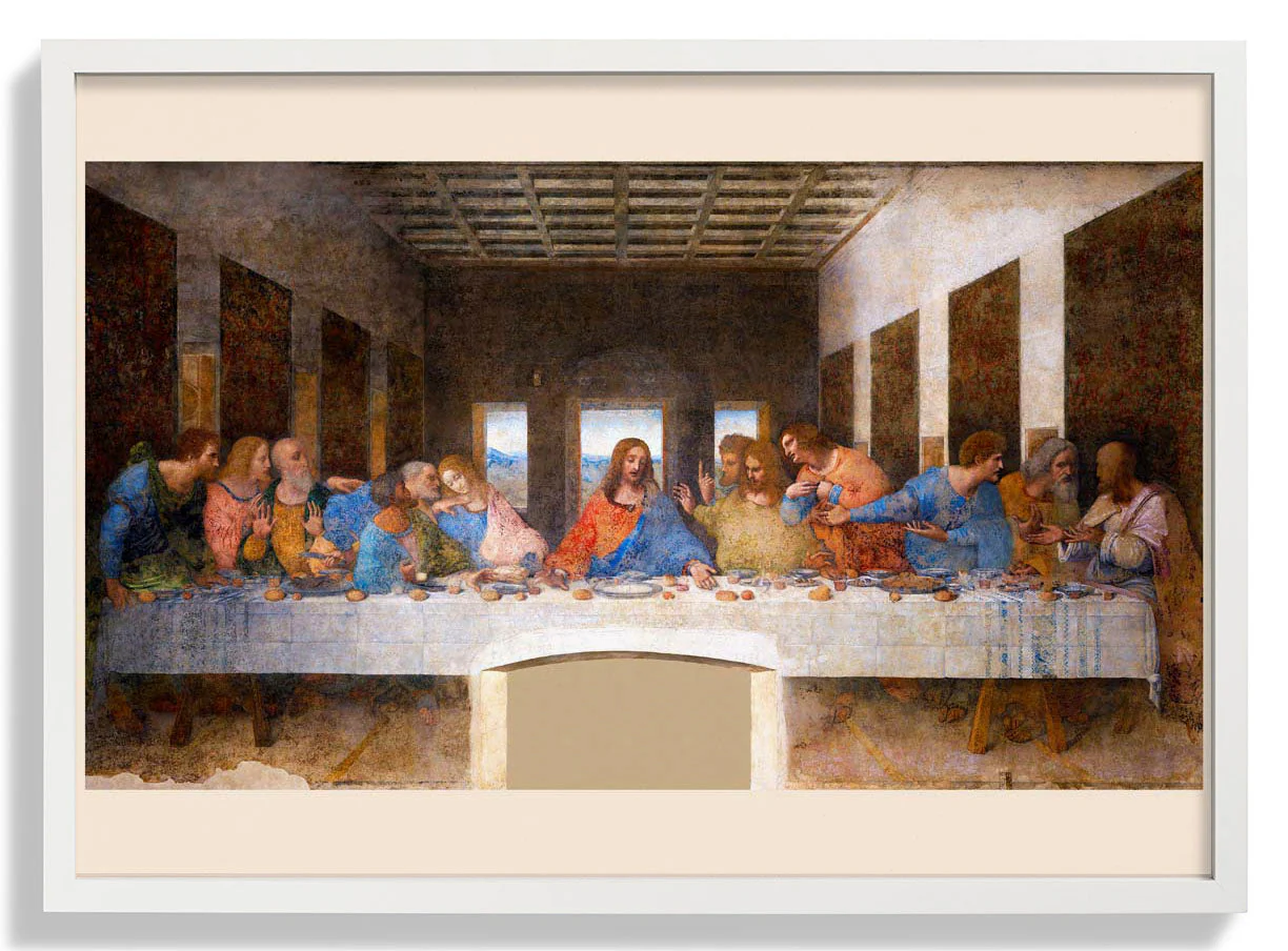 Das letzte Abendmahl von Leonardo Da Vinci