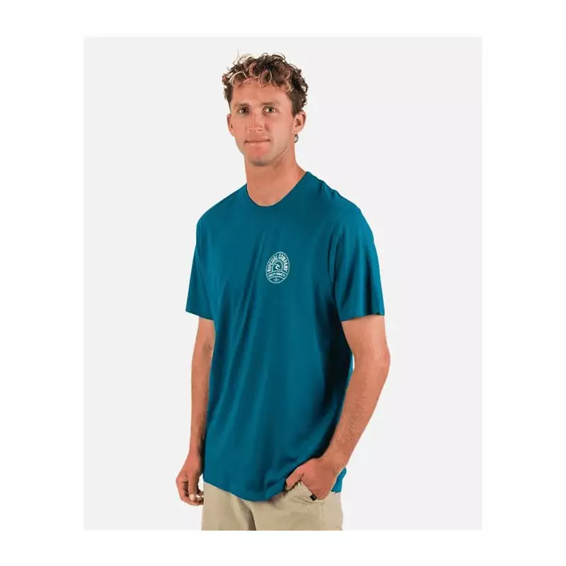 Teeshirt RIPCURL Stapler Tee Blue Green M