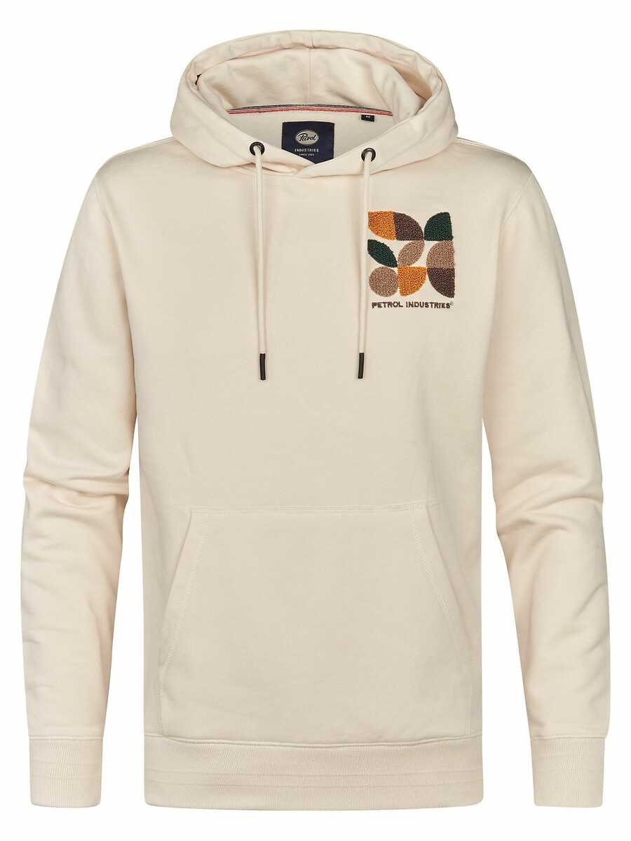 PETROL INDUSTRIES<br>Moletom com capuz, logotipo no borst