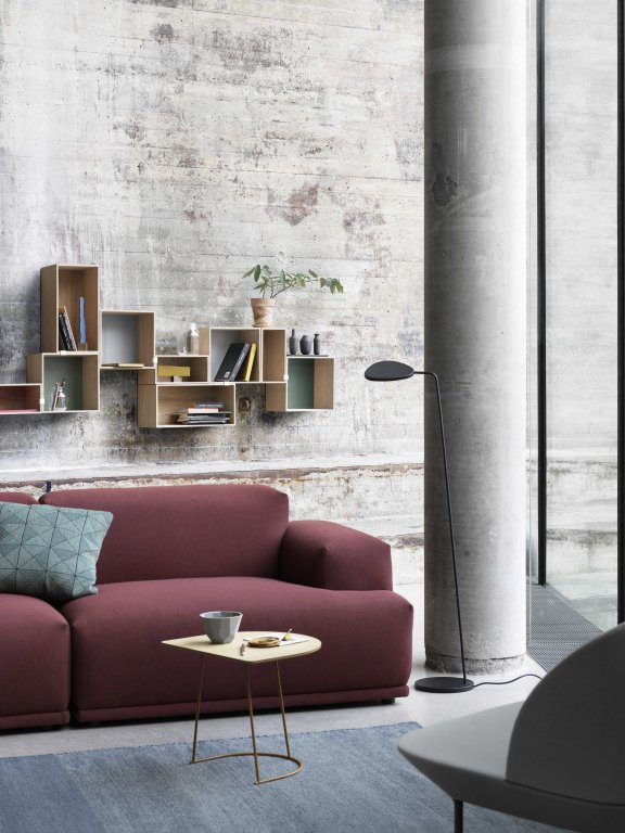 Muuto Mini Stacked 2.0 kast medium lichtgrijs