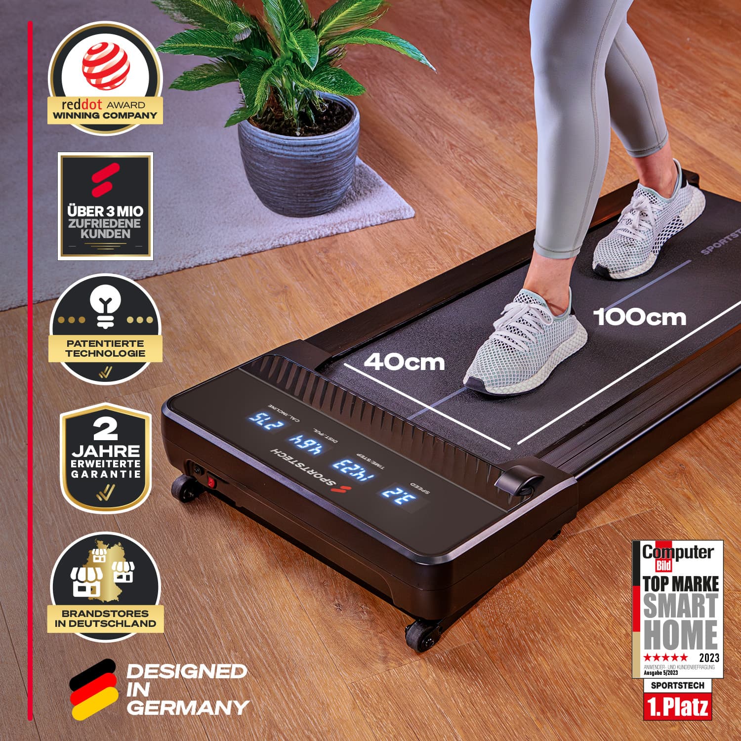 sPad500 Laufband