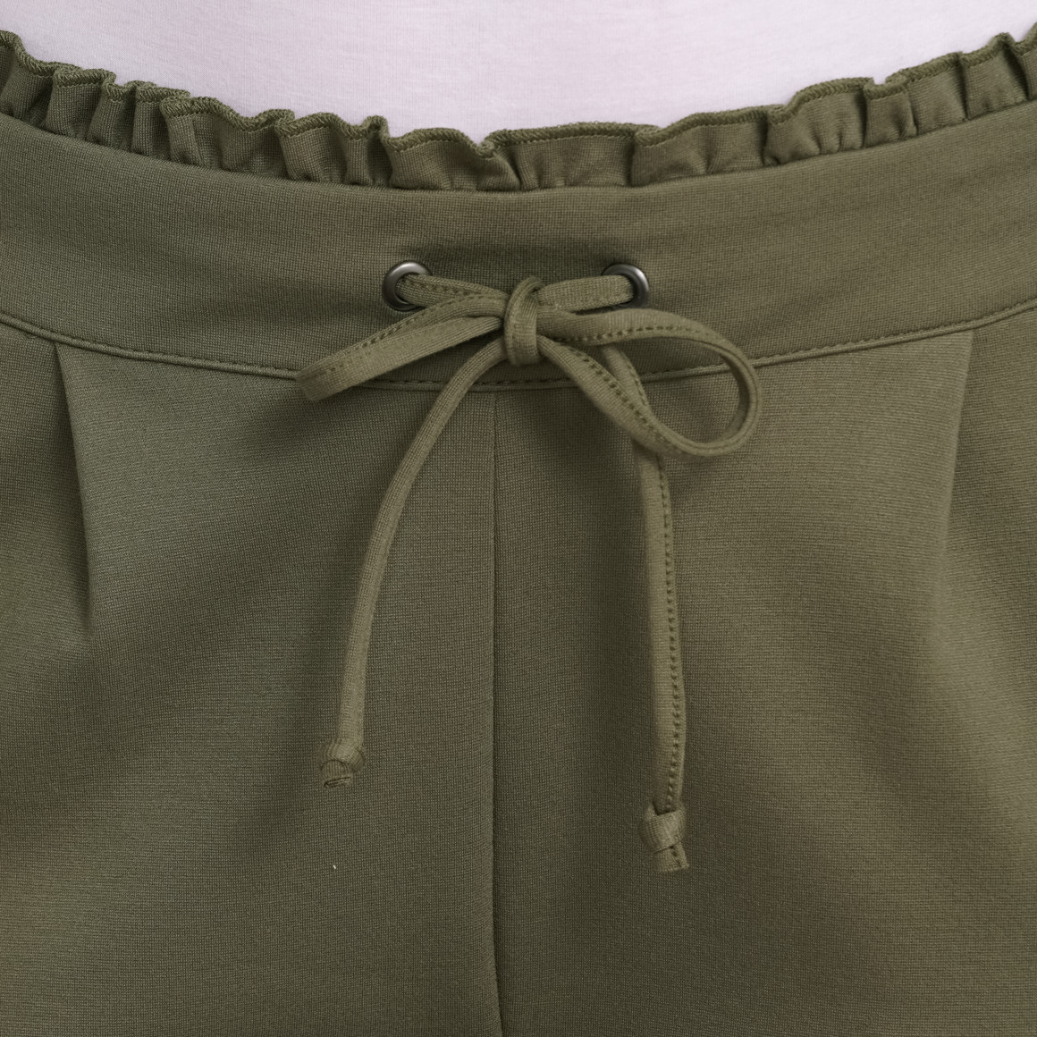 Gina Damen Jogpants mit Komfortbund dunkelgrün