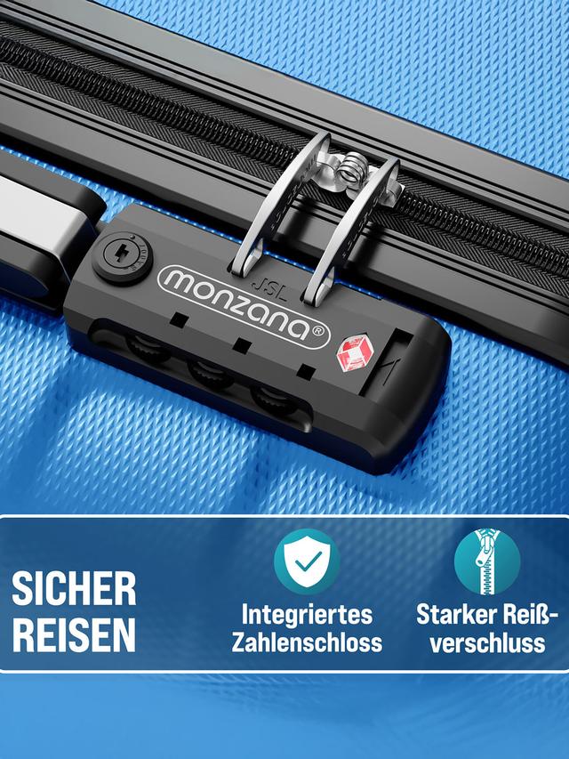 Komfortables reisen mit 3-teiligem Kofferset