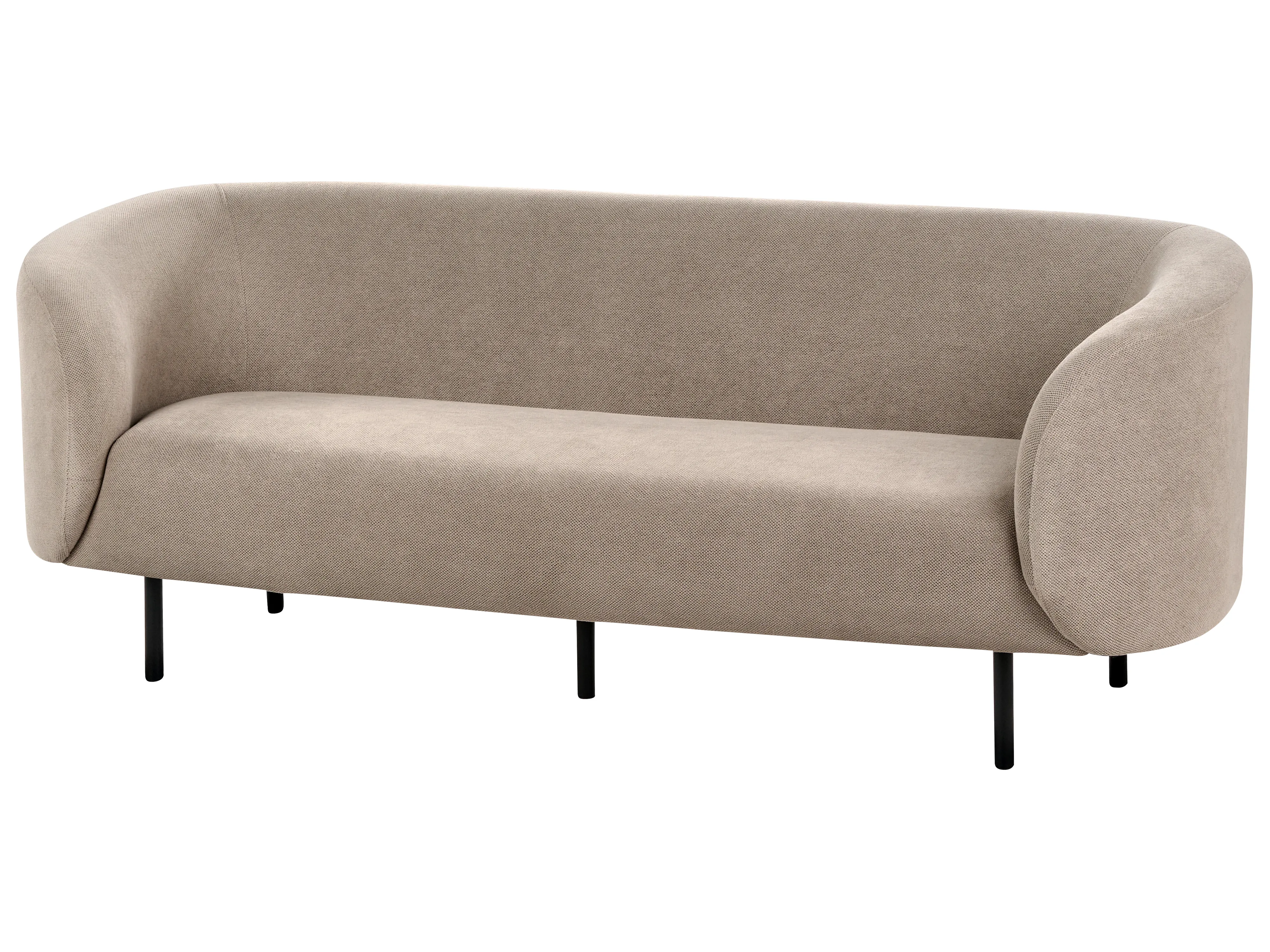 Bank 3-zits LOEN Stof Taupe