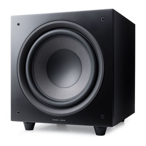 Argon Audio MALMÖ SUB 10 – betaalbare 10” hifi-subwoofer Zwart
