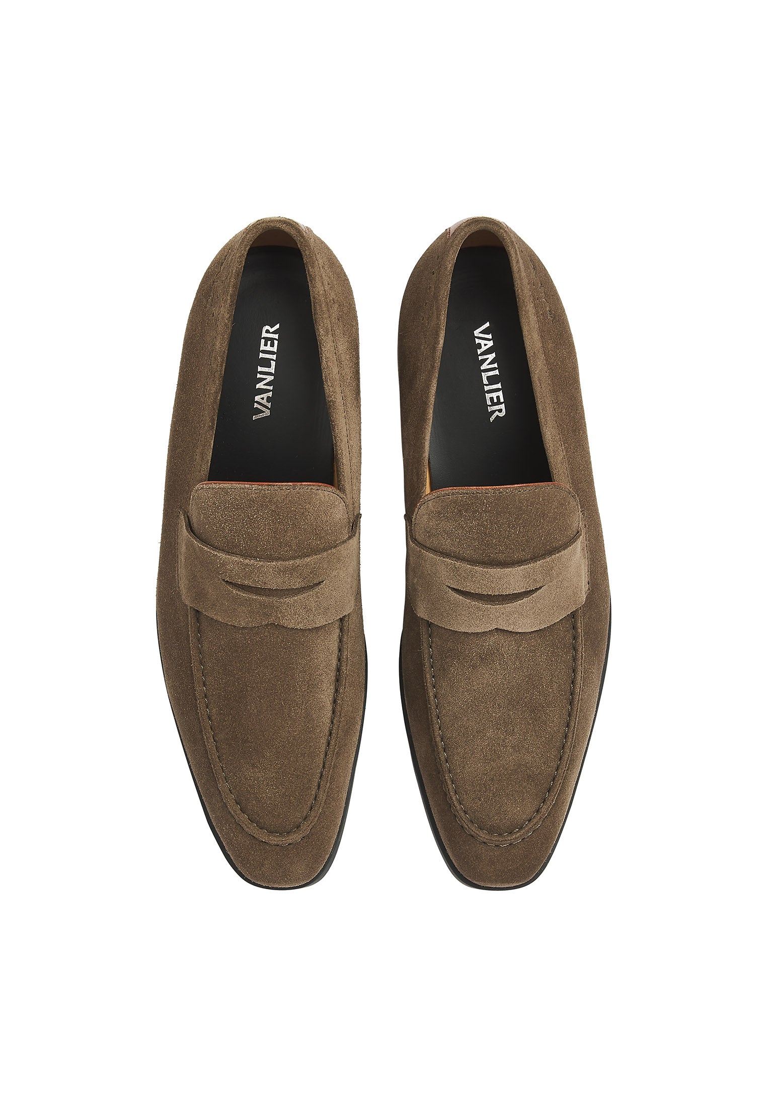 Taupe suède Portofino loafer