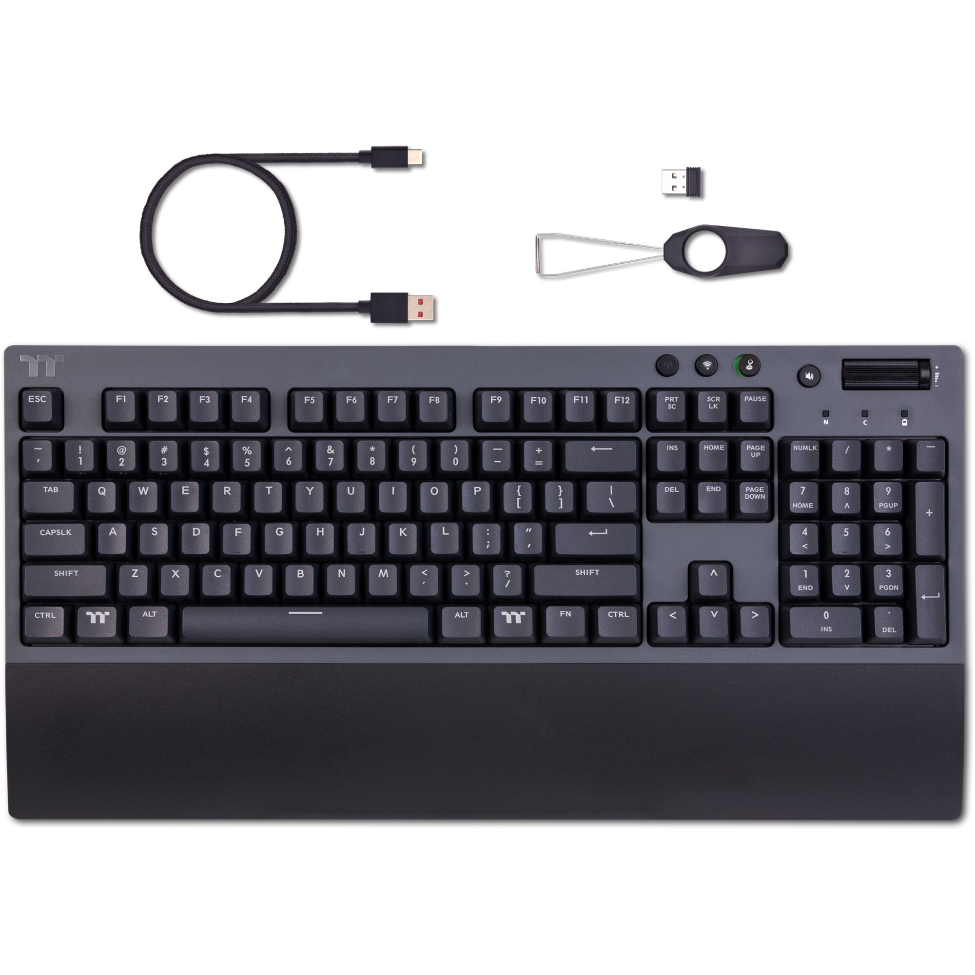 Thermaltake Gaming-Tastatur W1 WIRELESS
