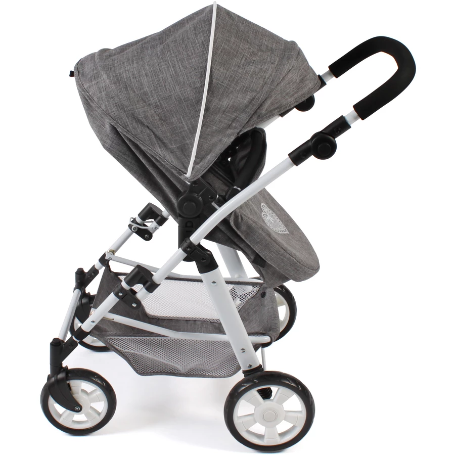 BAYER CHIC 2000 Kombi-Puppenwagen Nele, jeans grau