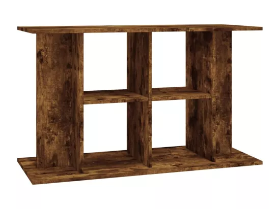 Support pour aquarium chêne fumé 100x40x60 cm bois d'ingénierie