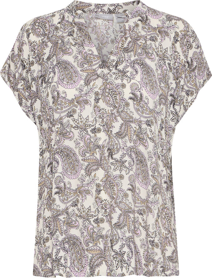 Fransa FXAVERY BL 1 Moonbeam w. pink aop