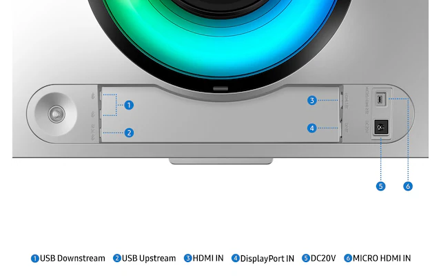 Samsung Smart Monitor »Monitor Odyssey OLED G9 LS49CG954SUXEN« 123,97 cm/49 ″  5120 x 1440 px
