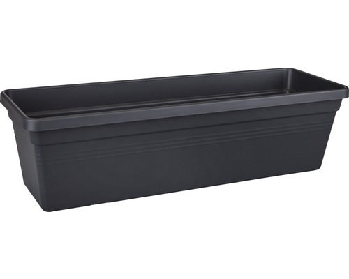 elho Green Basic kunststof bloembak, 50x16x14 cm, zwart