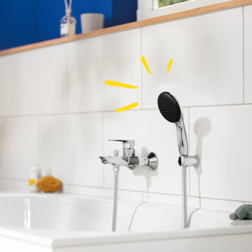 Grohe doucheset Quickfix Vitalio Start 2 standen chroom