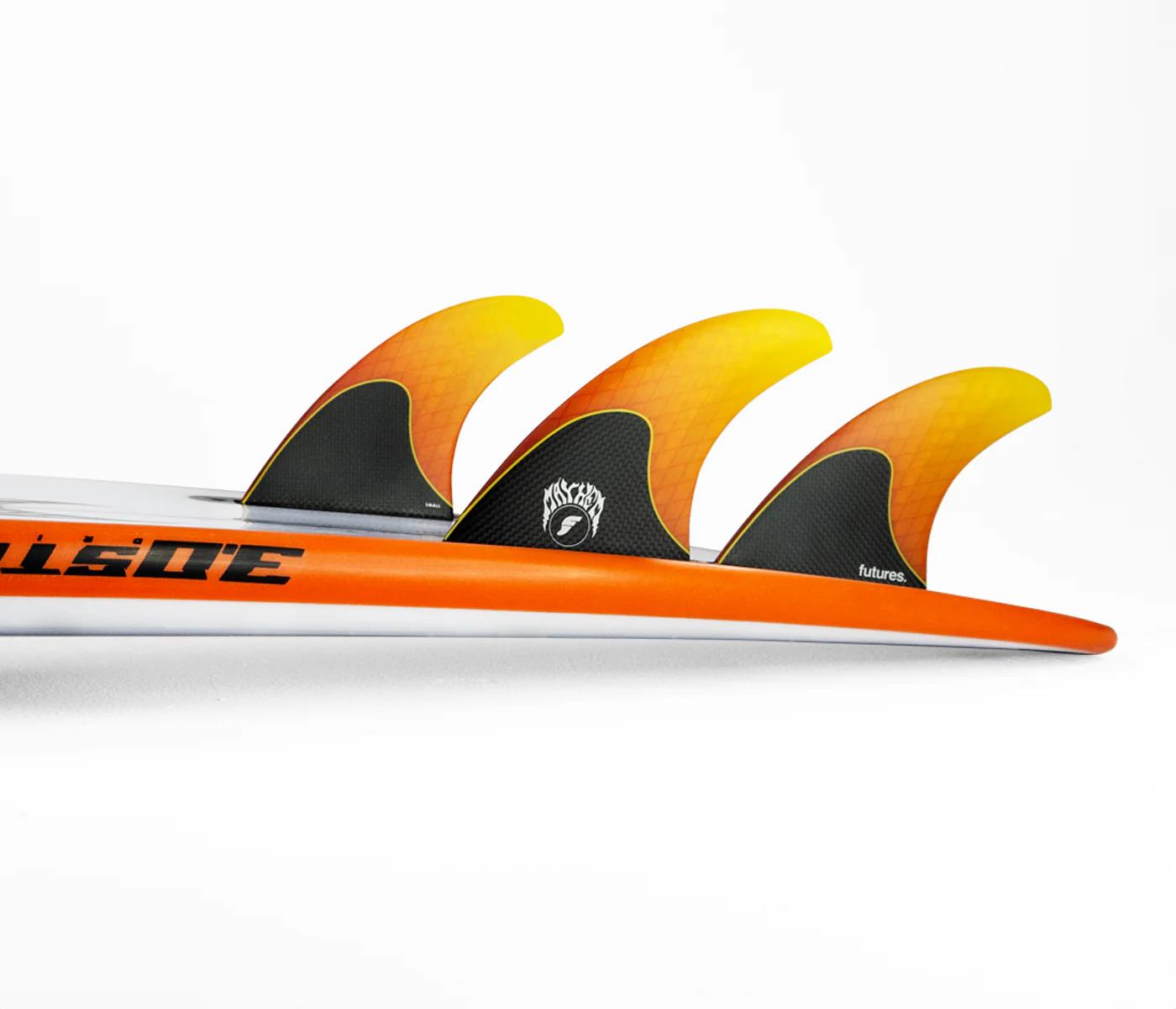 Futures Lost Mayhem 3.0 - Orange - Thruster - S