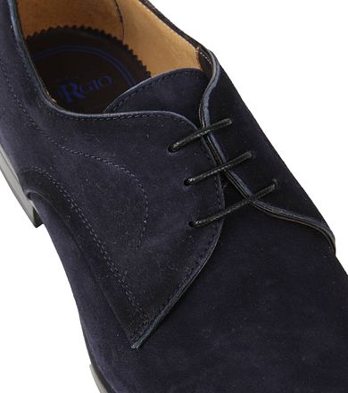 Giorgio Amalfi Schoen Suede Deep Blue HE38202-60 Notte kopen