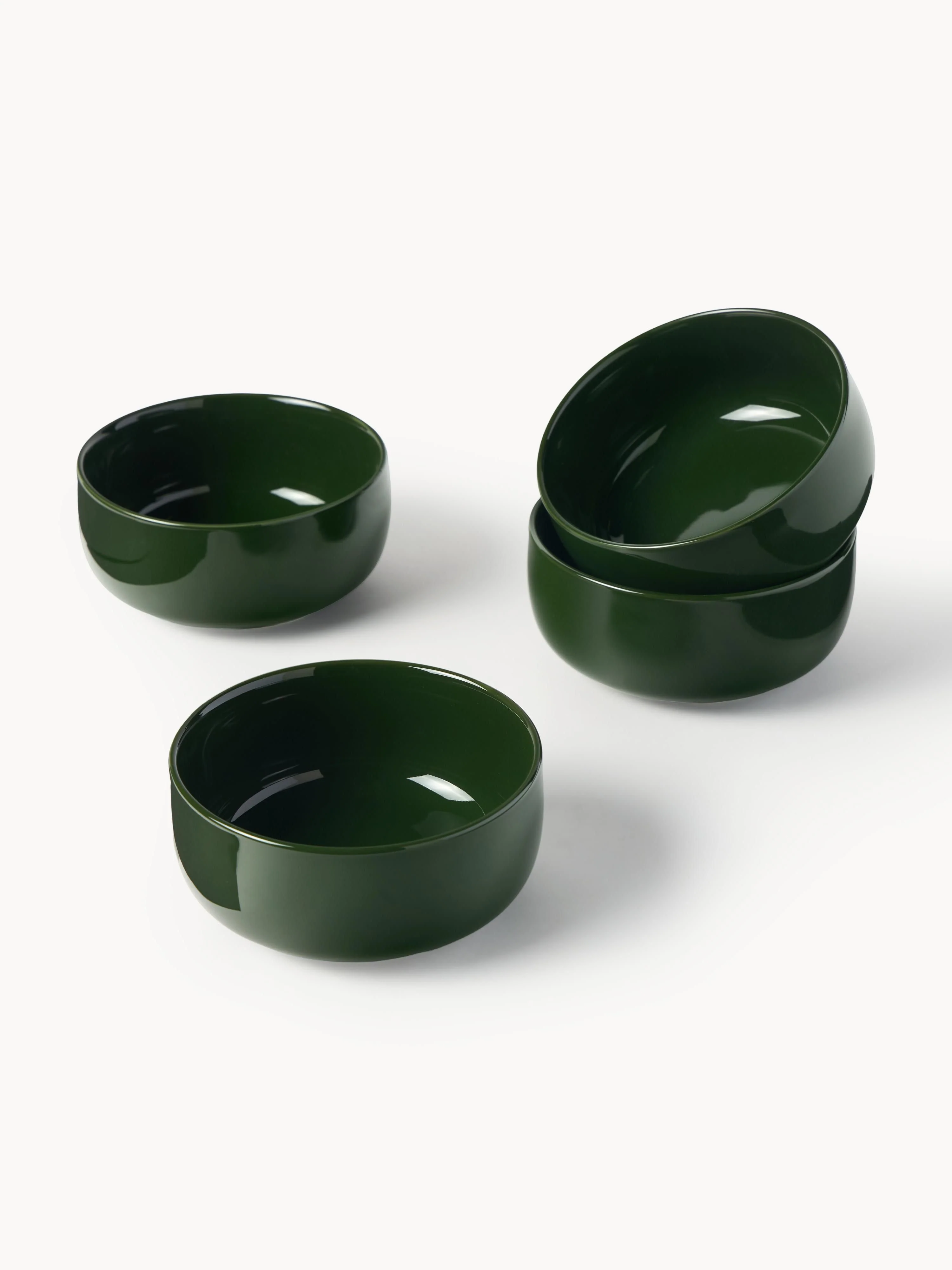 Porseleinen schalen Nessa, 4 stuks
