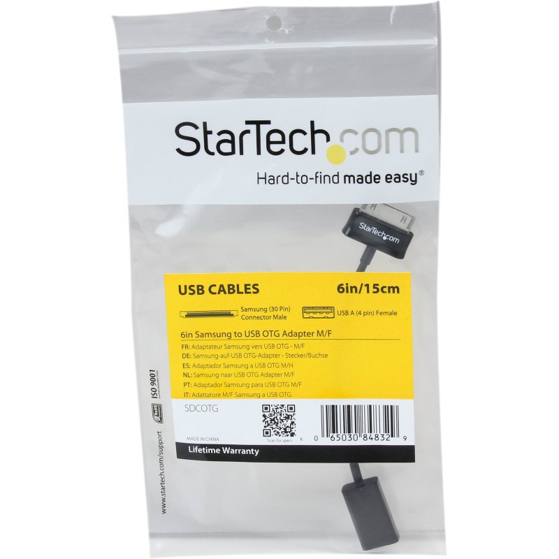 StarTech.com Câble USB OTG Samsung Galaxy Tab - Adaptateur OTG USB Type A femelle - 1 mètre