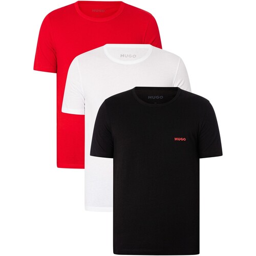 BOSS - Pack De 3 Camisetas De Salón Multicolor