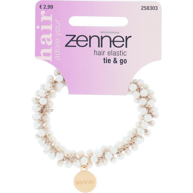 Zenner Haarelastiek parel