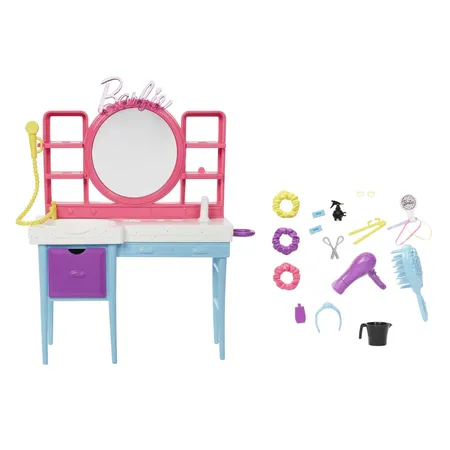 Barbie Totally Hair Friseursalon Spielset