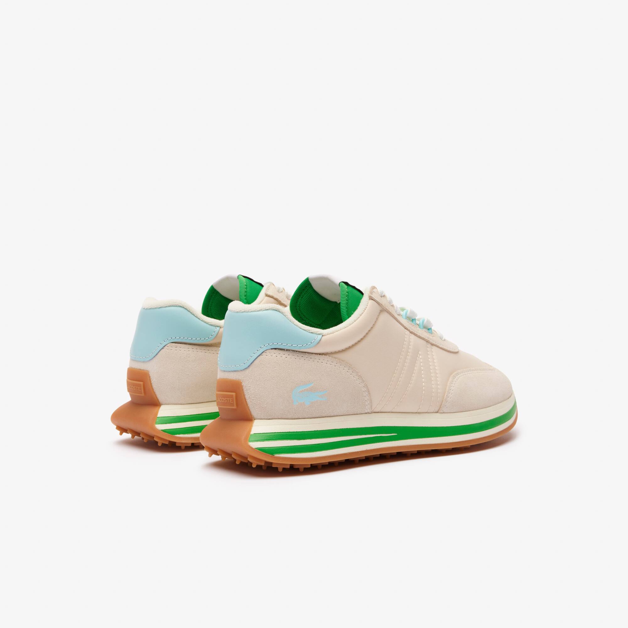 Damen-Sneakers L-Spin aus Leder und Textil Sneakers - Weiss - Lacoste - Damen