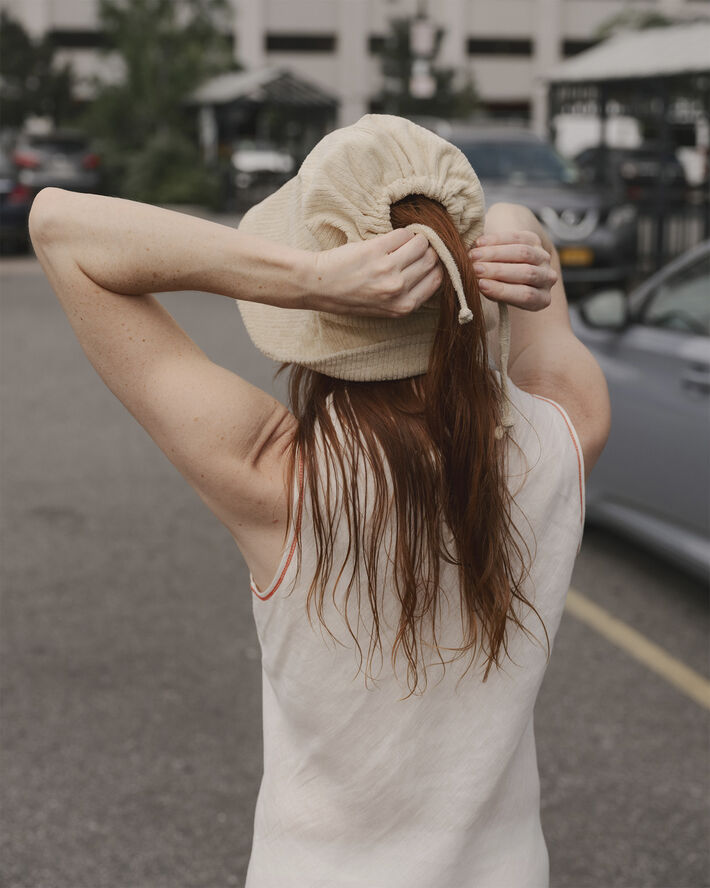 BASERANGE DYDINE TANK DRESS Undyed