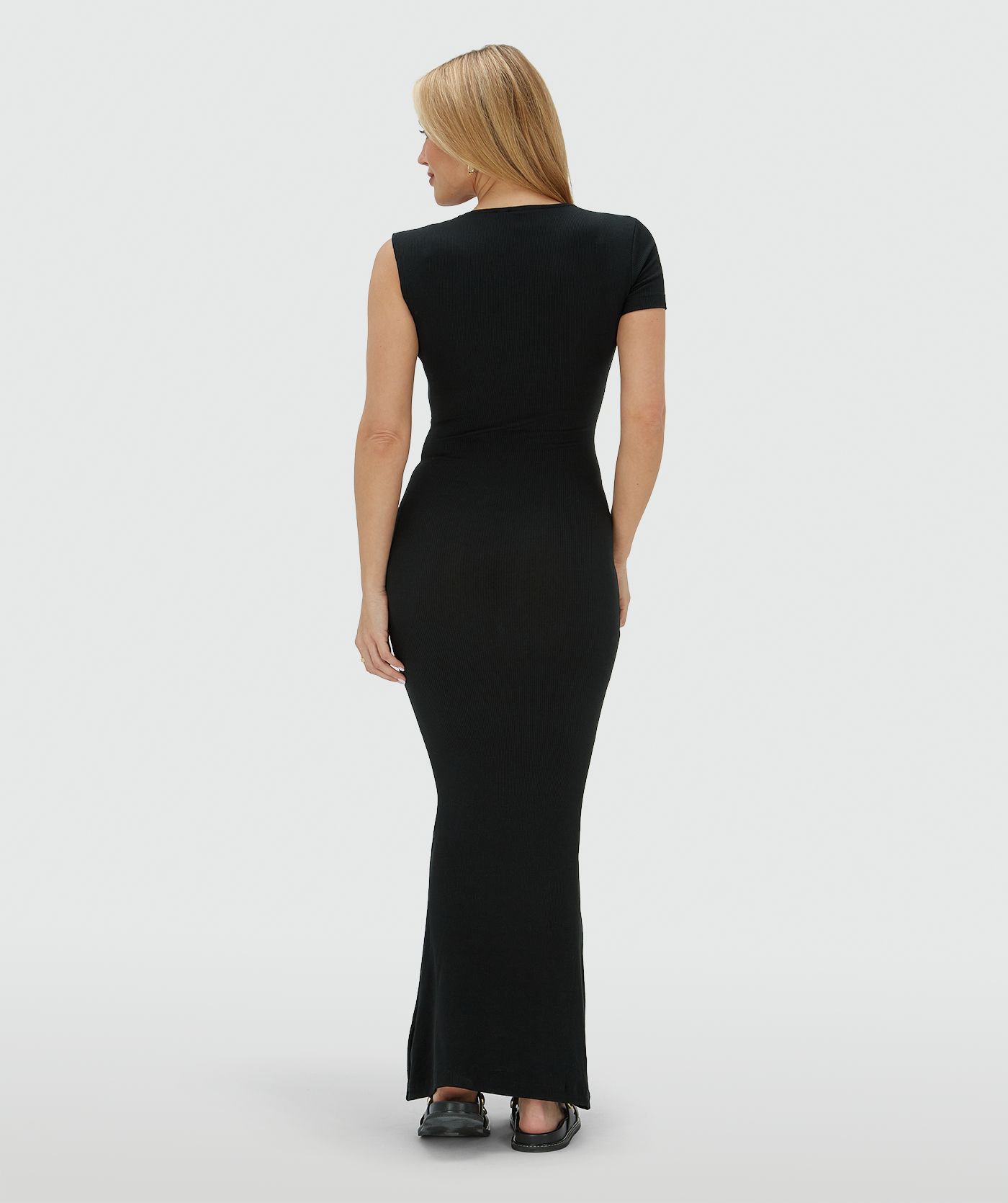 JV-FAYLA fitted jurk - black