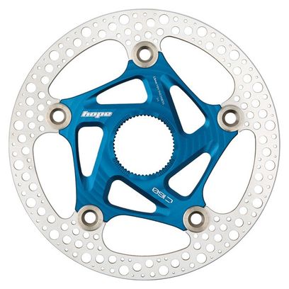 Disque Hope RX Flottant CenterLock Bleu