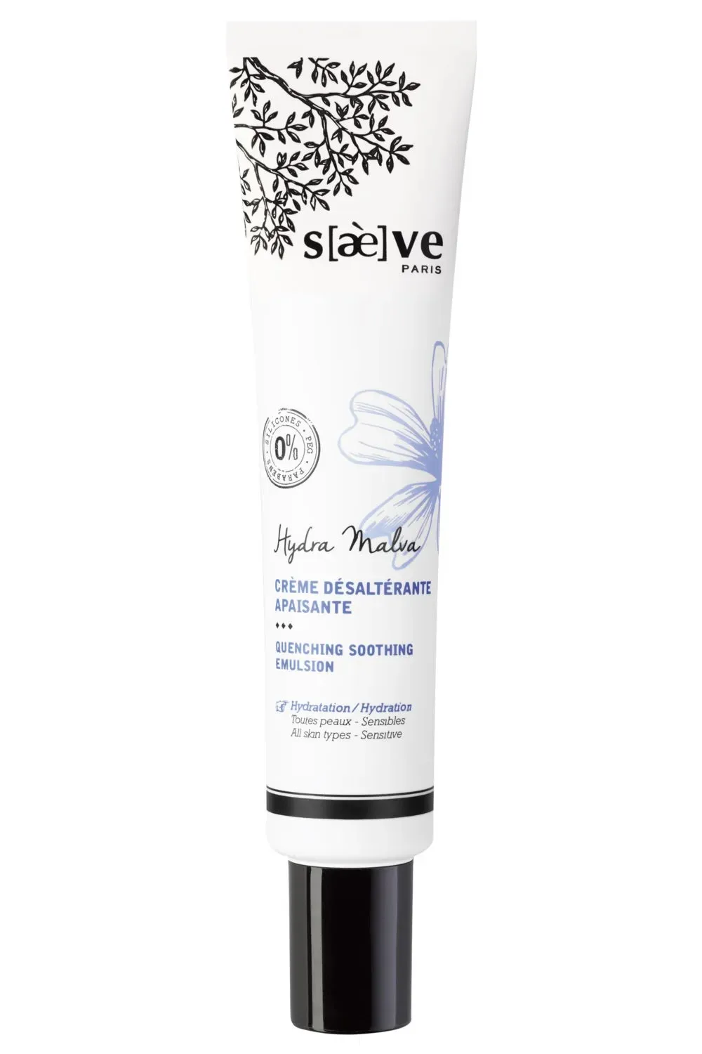 Saeve Crème désaltérante apaisante Hydra Malva-40 ml