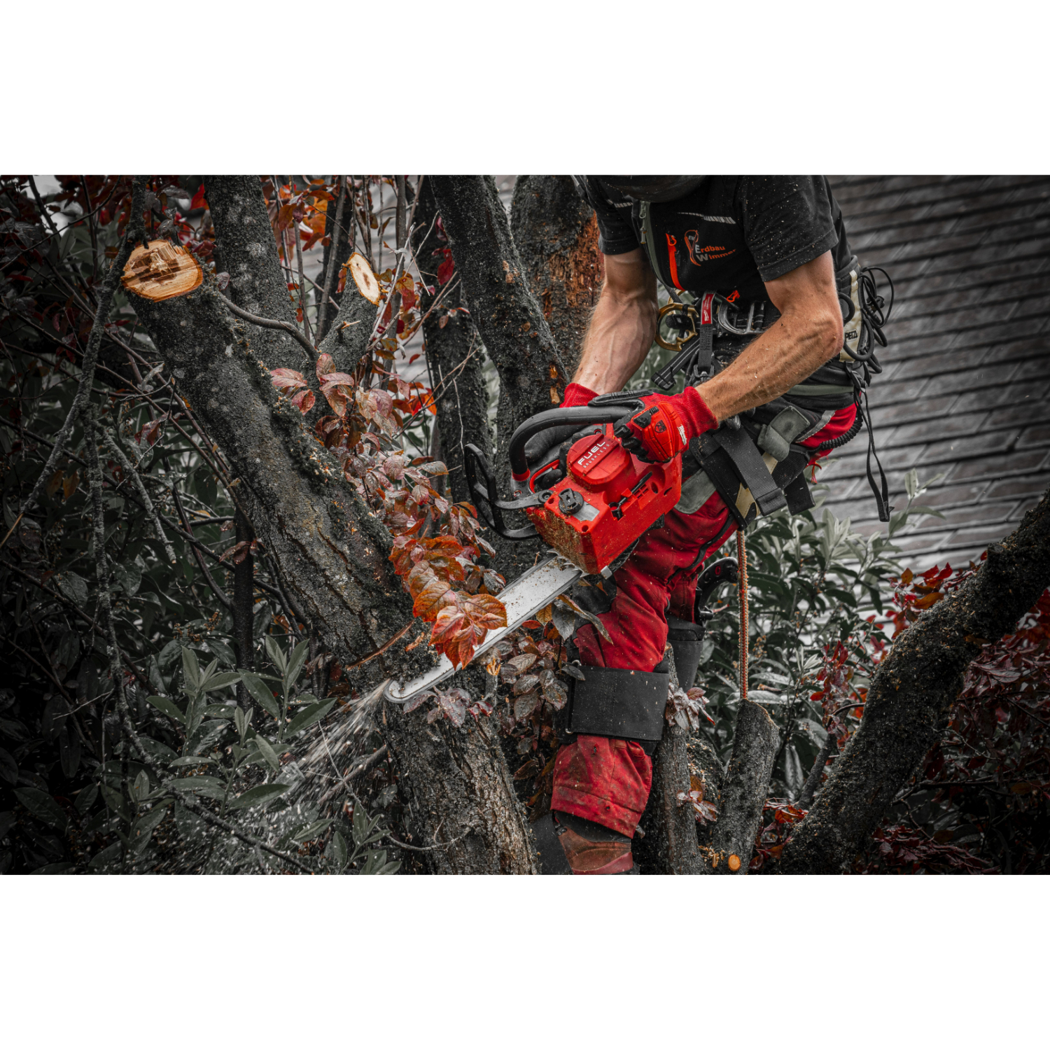 Milwaukee M18 FTHCHS30-802 18V Li-ion accu kettingzaag set (2x 8.0Ah accu) met handgreep - 30cm
