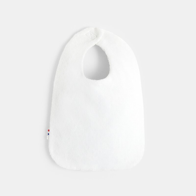 Bavoir éponge et popeline bébé mixte Vert