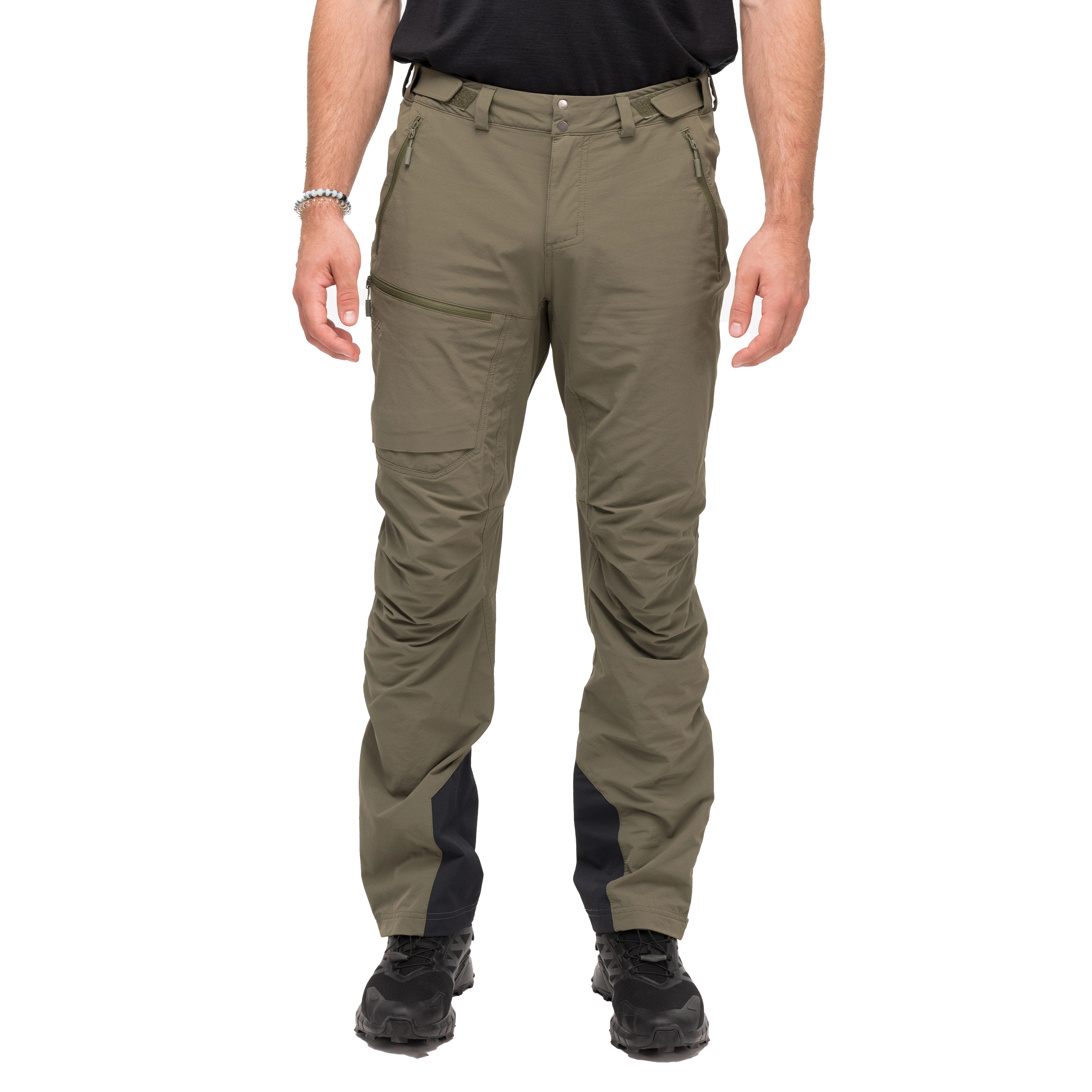 Breheimen Softshell Pants Dark Green Mud