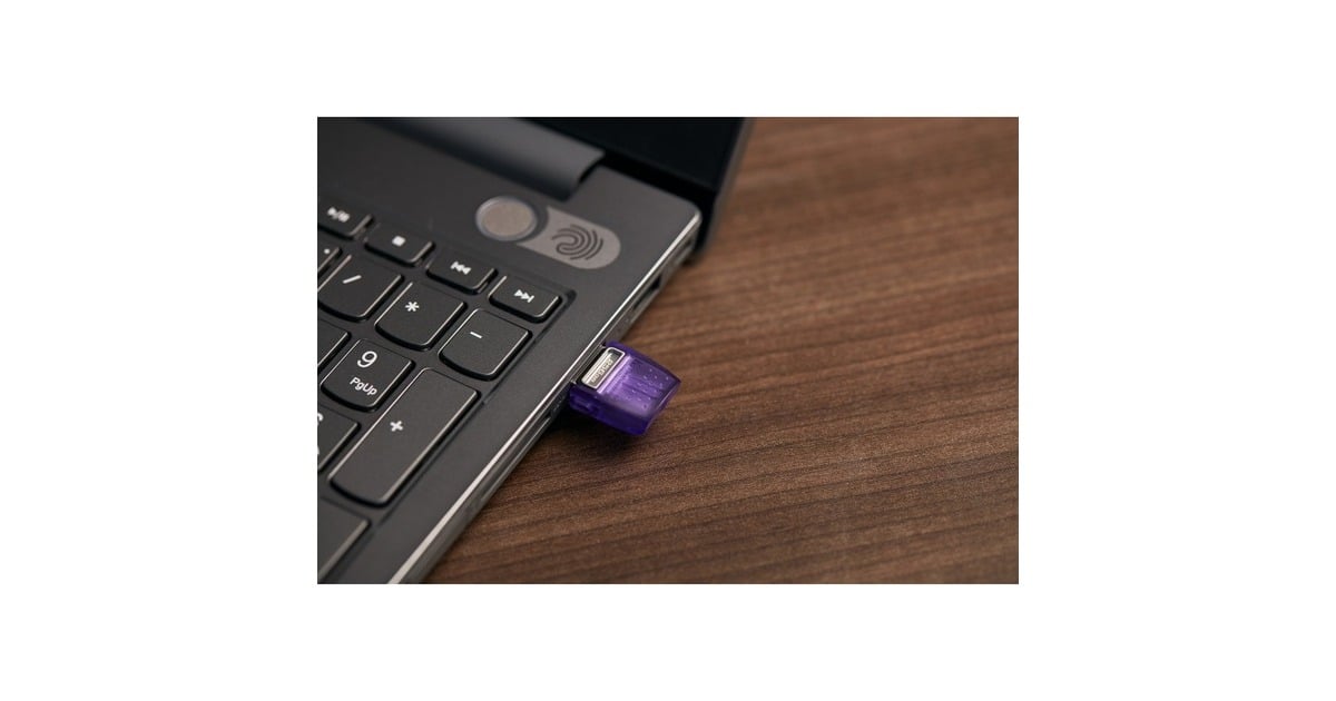 KingstonDataTraveler microDuo 3C 256 GB usb-stick  (Paars/transparant, USB-A + USB-C)