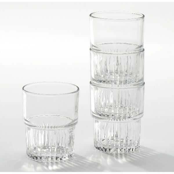 Lot de 4 verres empilables Duralex