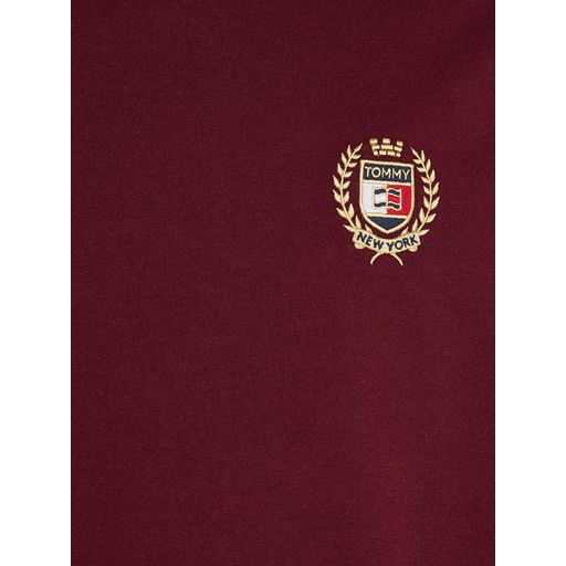 Tommy Jeans Crest Flag T-shirt, Deep Rouge, XL