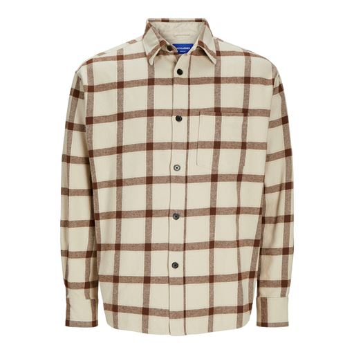 Jack&Jones Frederiksberg Flannel Skjorte, Oatmeal, M